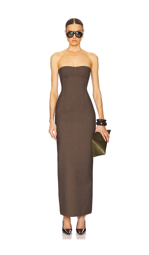 Helsa The Linear Suiting Dress