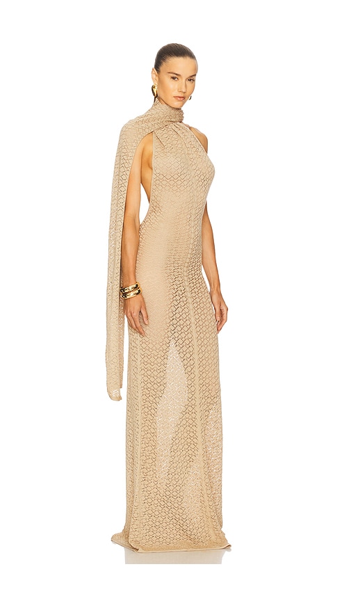  Helsa Abendkleid Robbyn In Tan. Größe M. Also In L, Xl. 