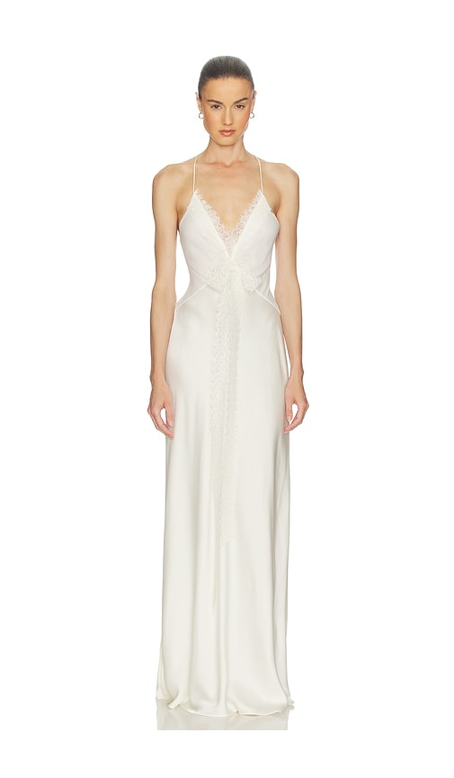 Mix Media Slip Dress Helsa $429 