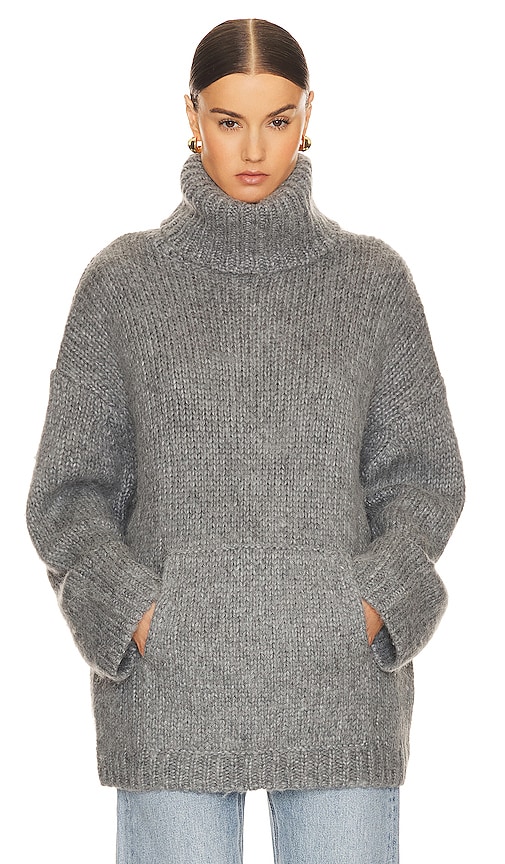 Helsa Janin Sweater In Grey