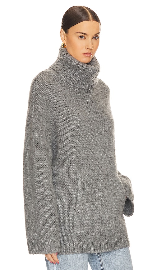 Shop Helsa Janin Sweater In Grey