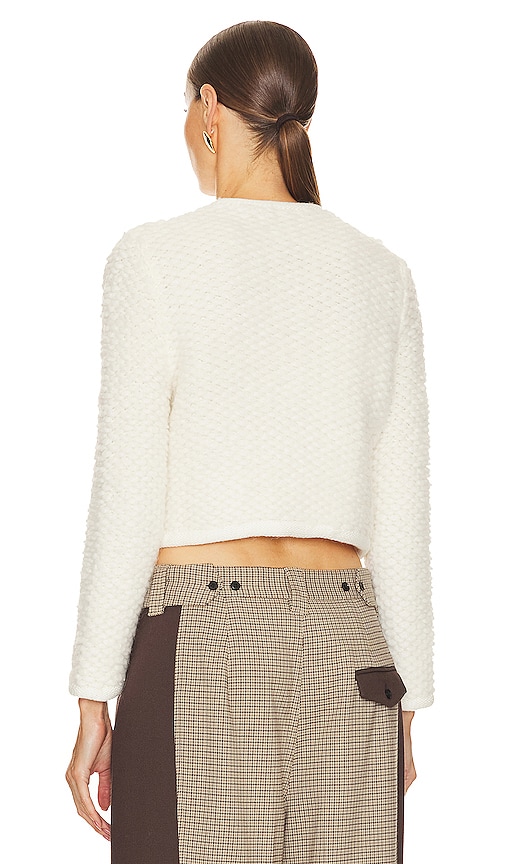  Helsa Cardigan Laki In Ivory. Größe M. Also In L. 