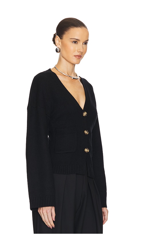 Shop Helsa Sanna Cardigan In Black