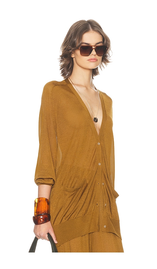 Helsa Arlena Cardigan In Brown