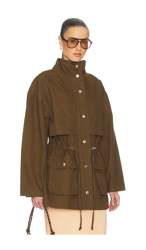 Helsa Garment Washed Utility Jacket