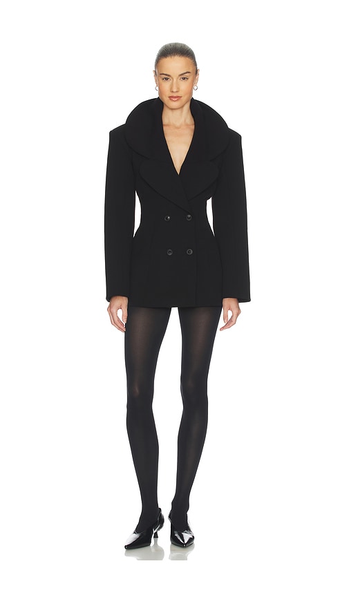 The Rampling Blazer in Thick Crepe Helsa $548 