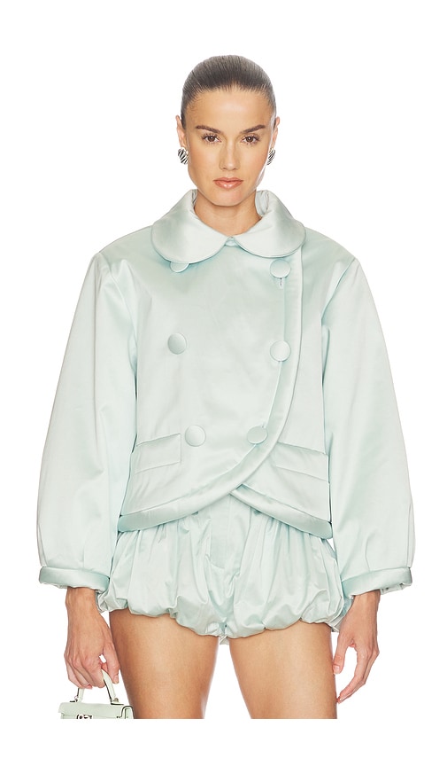 Helsa BLOUSON SATEEN PUFF en Baby Blue Taille L Also en XXS XS S M XL 550 €
