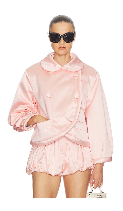 Sateen Puff Jacket Helsa $498 