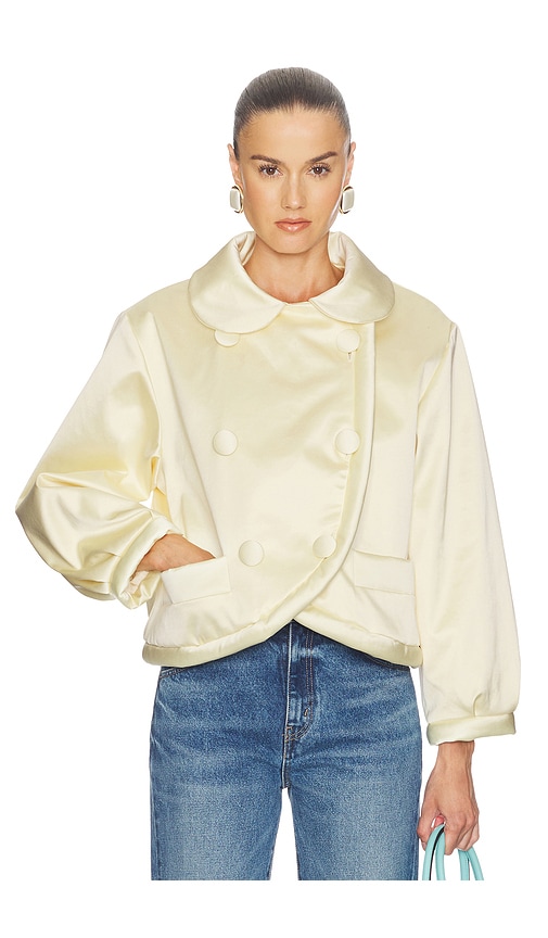 Sateen Puff Jacket Helsa $498 