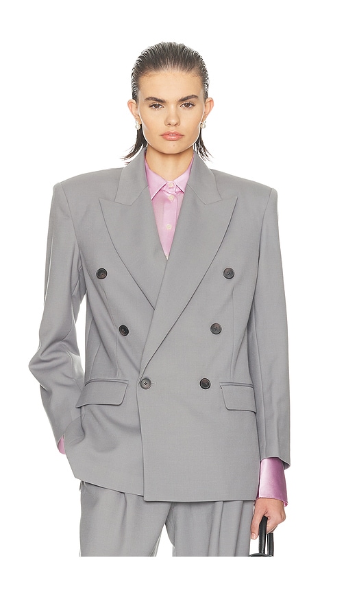 Helsa The St Germain Suit Jacket In Gray