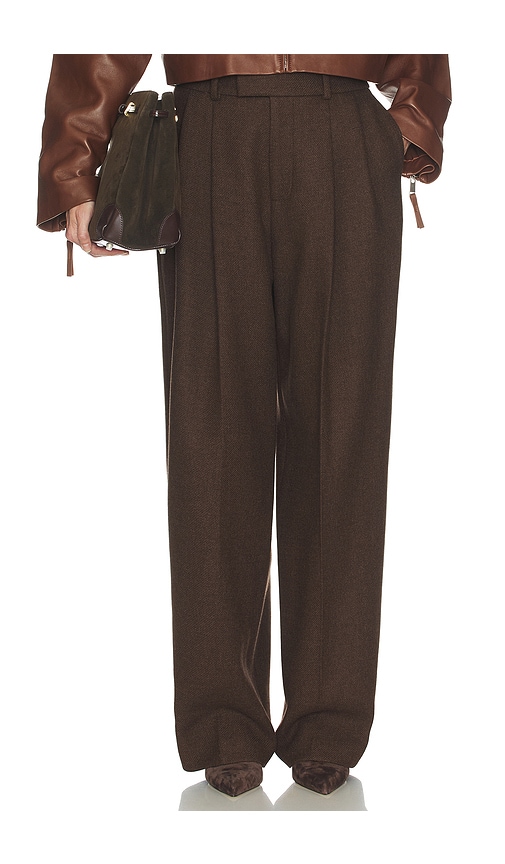 Helsa Italian Wool Blend Extra Full Trousers