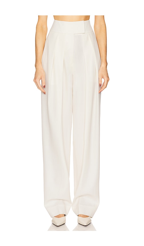 Helsa High Waist Pleated Suit Trouser