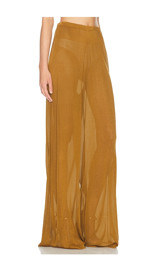 Helsa Arlena Knit Pant In Green