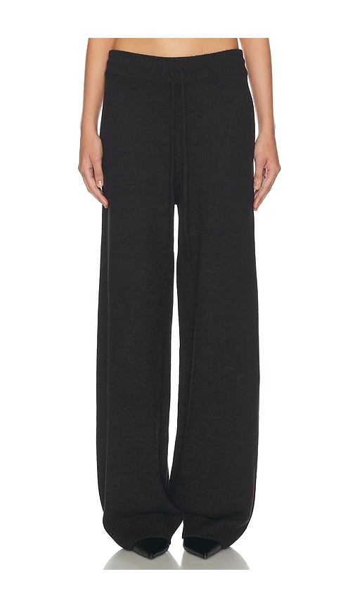 Helsa Paxton Knit Pant In Brown