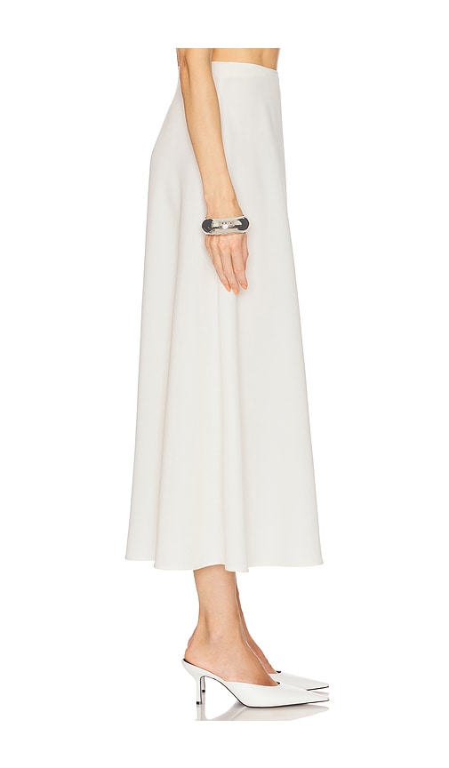  Helsa Midirock The Heavy Crepe In Ivory. Größe Xs. Also In Xxs, S, M, Xl. 