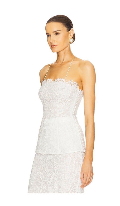 Helsa The Forever Audrey Lace Camisole In White
