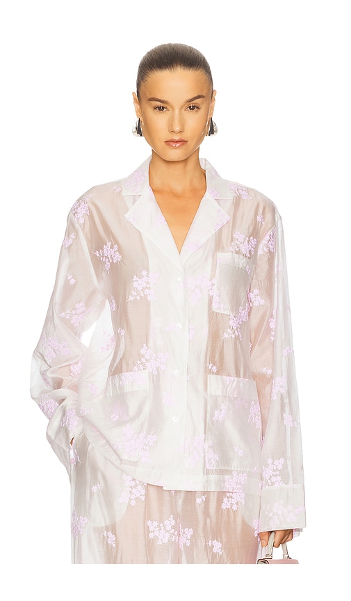 Helsa Pajama Top In Multi