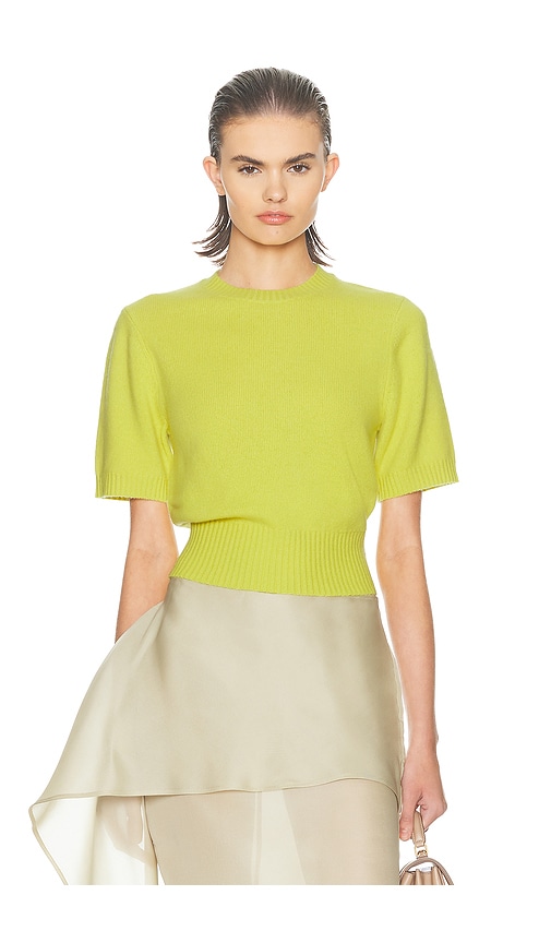 Helsa Jesebelle Knit Top In Green