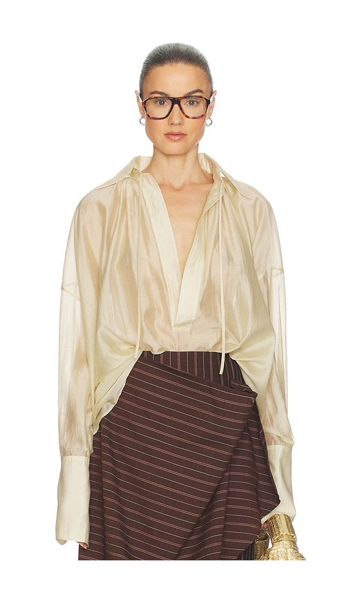 Helsa The Poet Blouse en Lemon Taille XS Also en 289 €