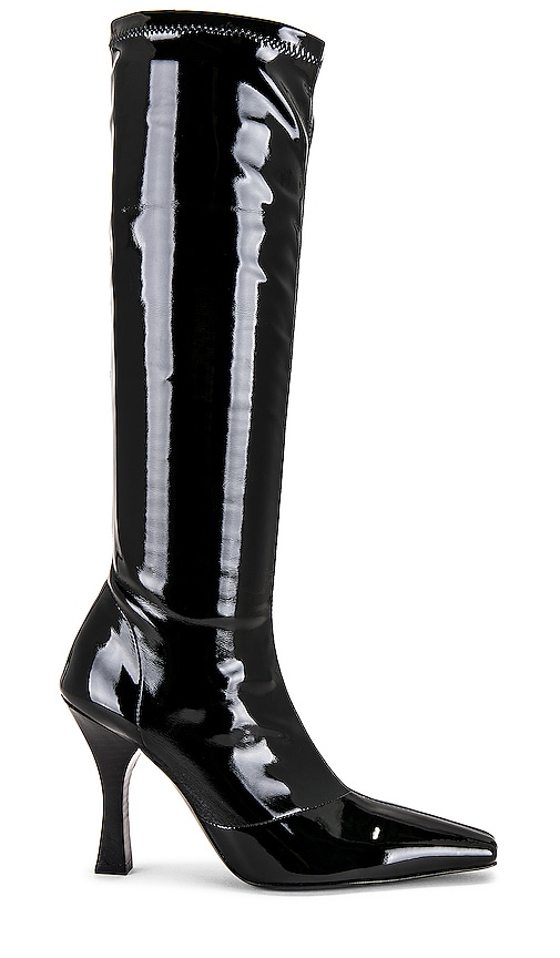 Helsa Snipped Toe Boot In Black