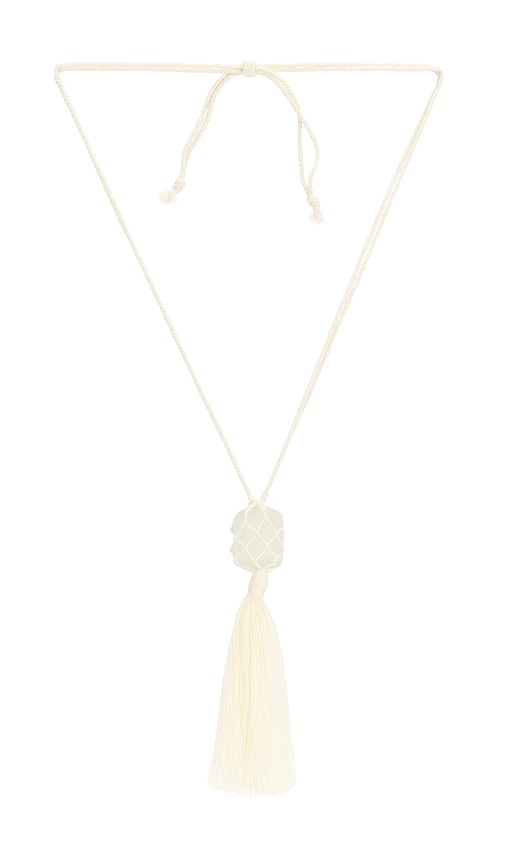 Claudette Necklace in Cream.