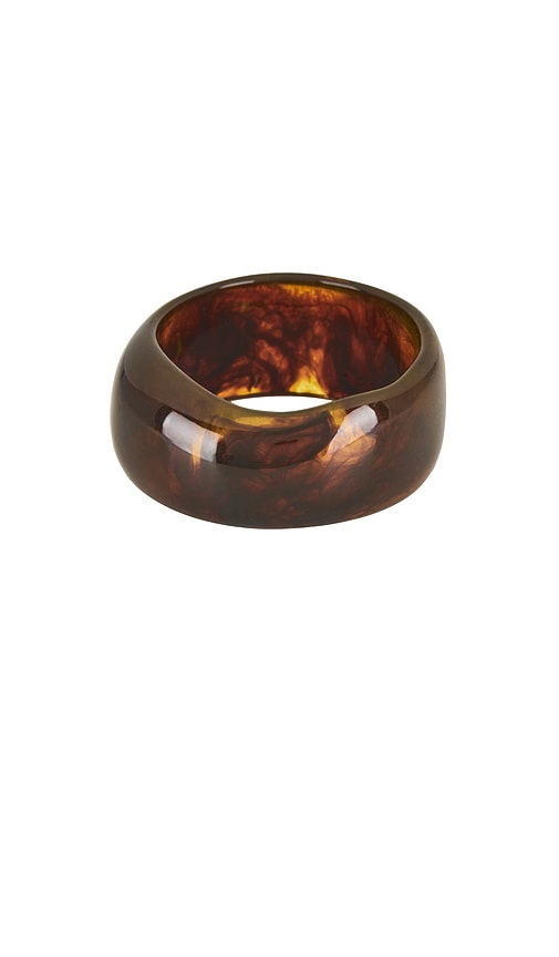 Heaven Mayhem Kaia Bangle In Brown