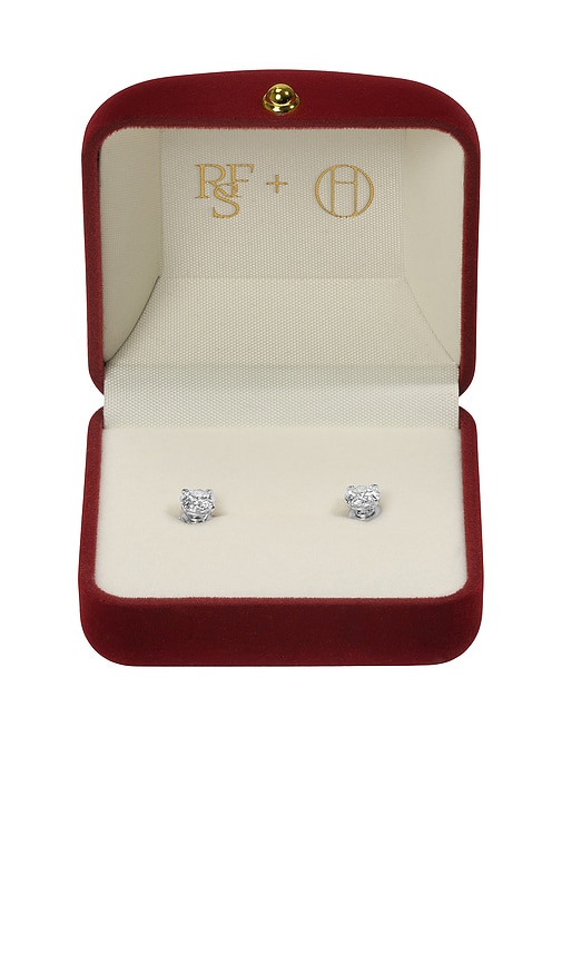 Heaven Mayhem Lab Grown Studs In Metallic