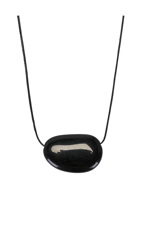 Heaven Mayhem Julia Long Pendant Necklace In Black