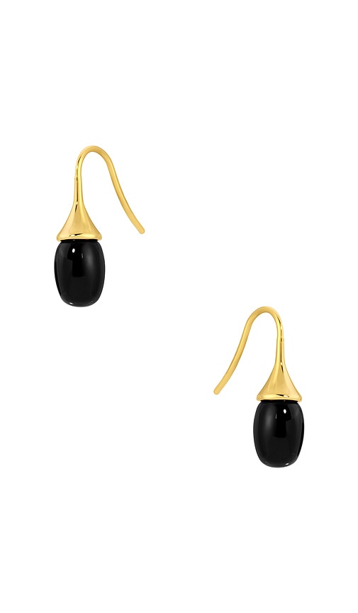 Heaven Mayhem Odette Drop Earring In Black