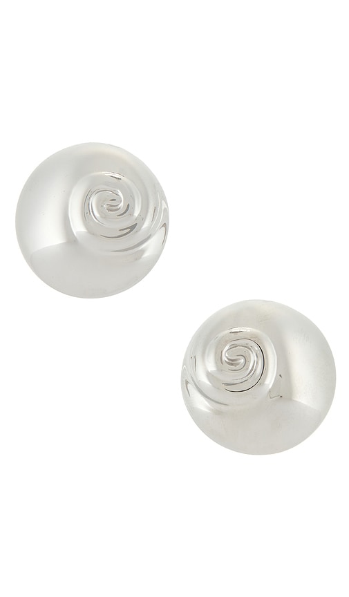 Heaven Mayhem BOUCLES DOREILLES MARE en Metallic Silver 108$