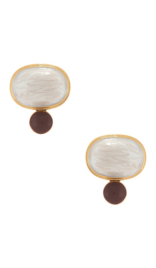 Heaven Mayhem BOUCLES DOREILLES SOLARA en Metallic Gold 102$