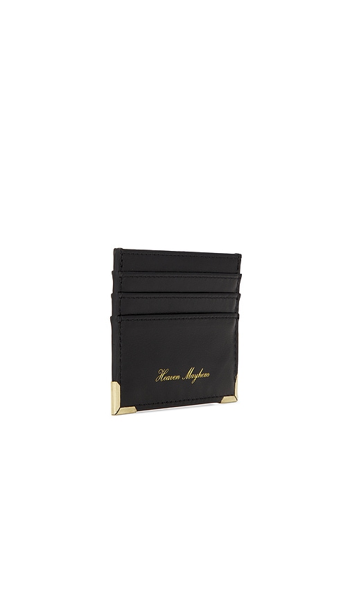  Heaven Mayhem Cardholder In Black. 