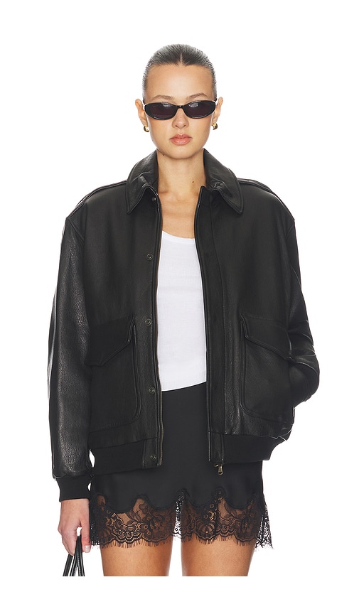 HOMMEgirls Leather Bomber