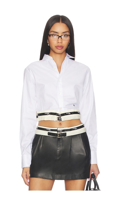 HOMMEgirls Belted Shirt