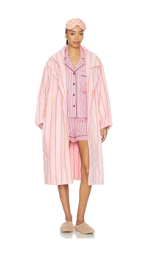 Hommey Pinstripe Robes