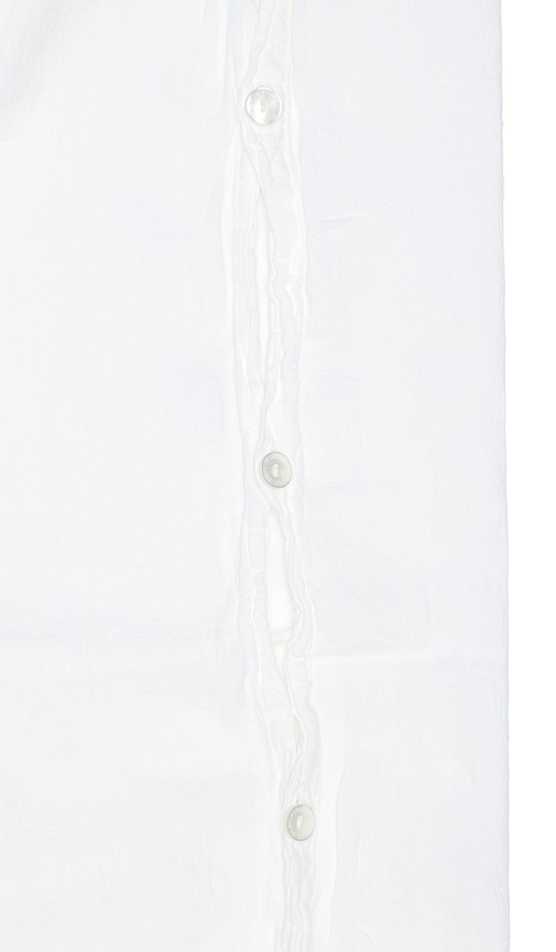 Hawkins New York Bettbezug Simple Linen In White. 