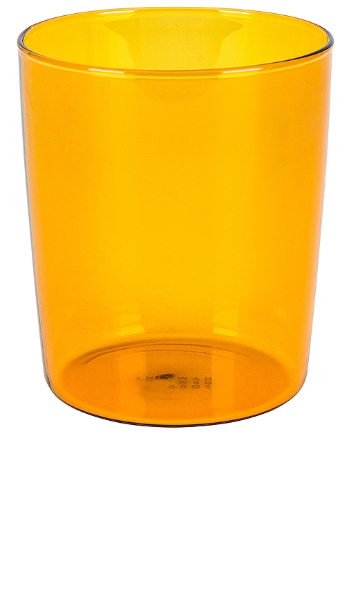 Shop Hawkins New York Essential Medium Glass Set Of 4 In Amber
