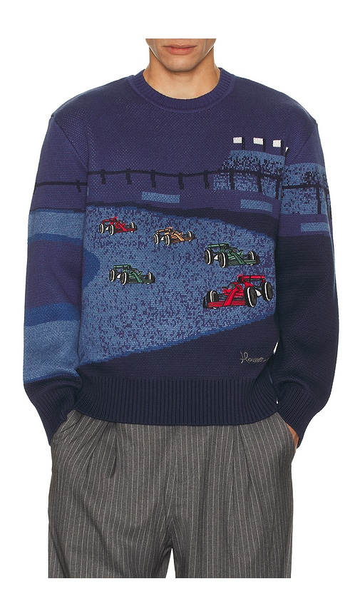 House of Sunny Race Day Knit Sweater