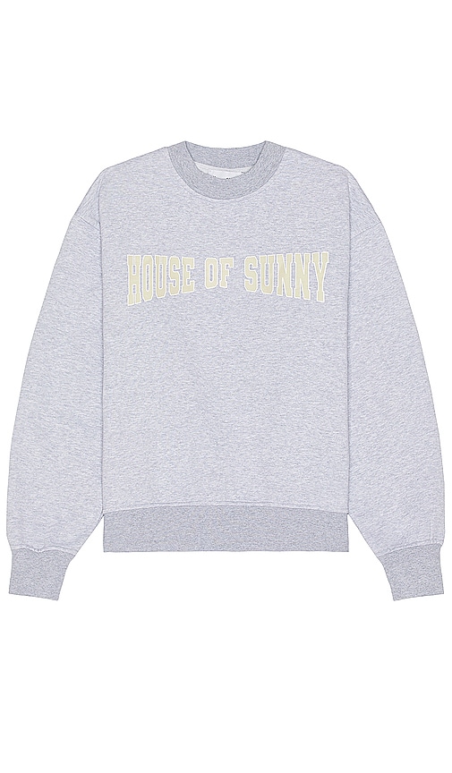 Shop House Of Sunny The Family Crew Sweatshirt In Thunder Grey