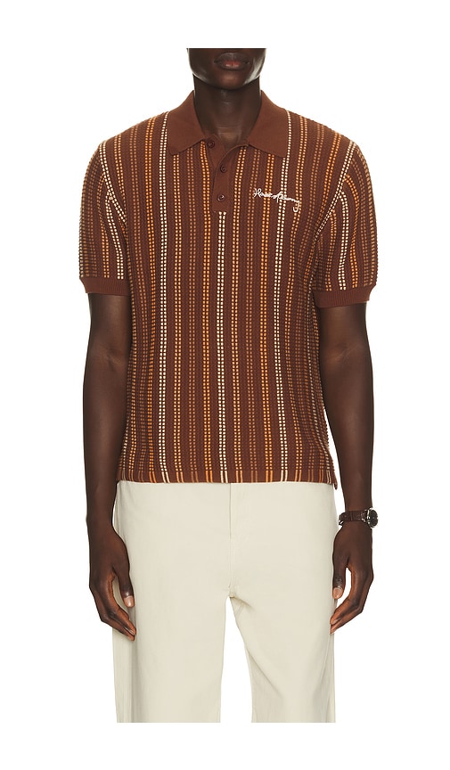 House of Sunny Stripe Knitted Polo