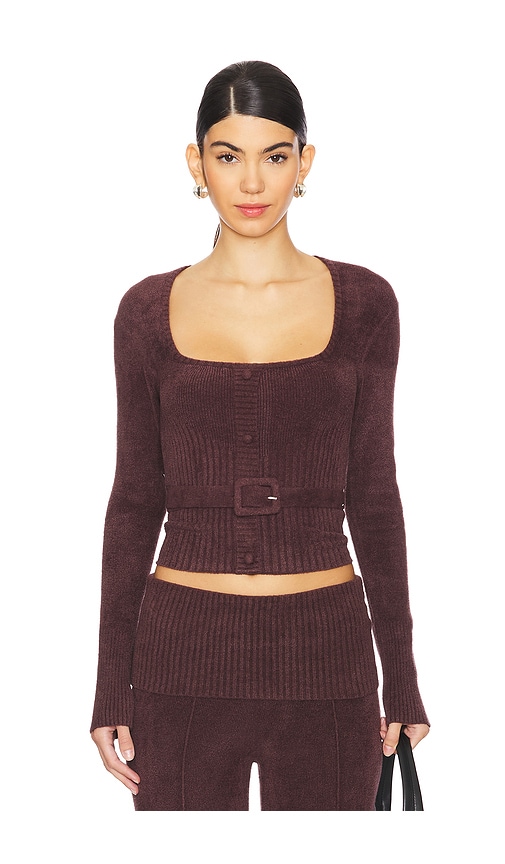 House of Sunny The Lounge Top in Chocolate