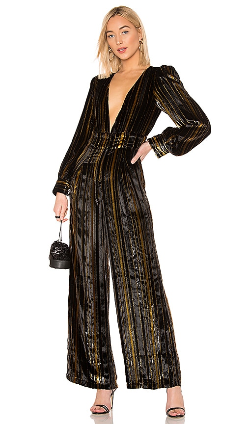 x REVOLVE Charo Silk Jumpsuit