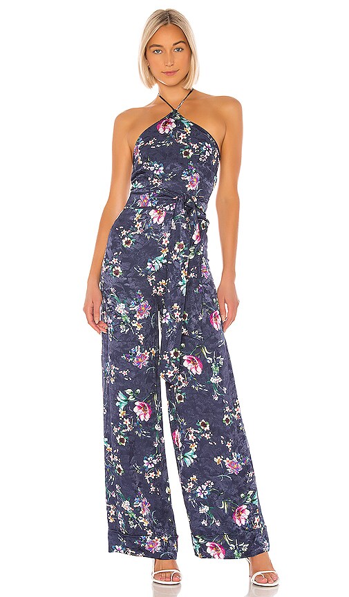 revolve pink jumpsuit