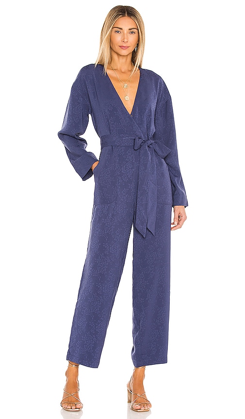 House Of Harlow 1960 X Revolve Marcello Jumpsuit In Blue ModeSens