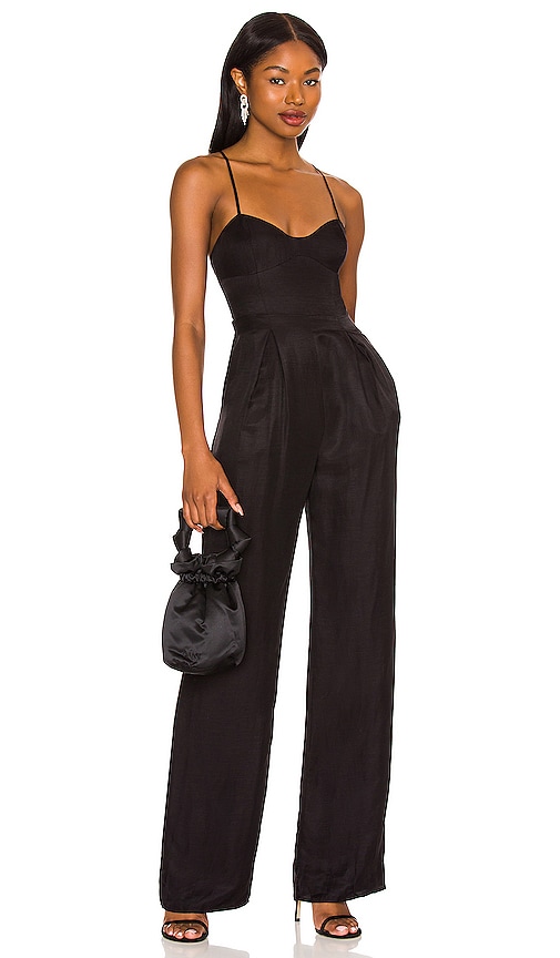 House of Harlow 1960 x REVOLVE Simona Jumpsuit in Faded Black