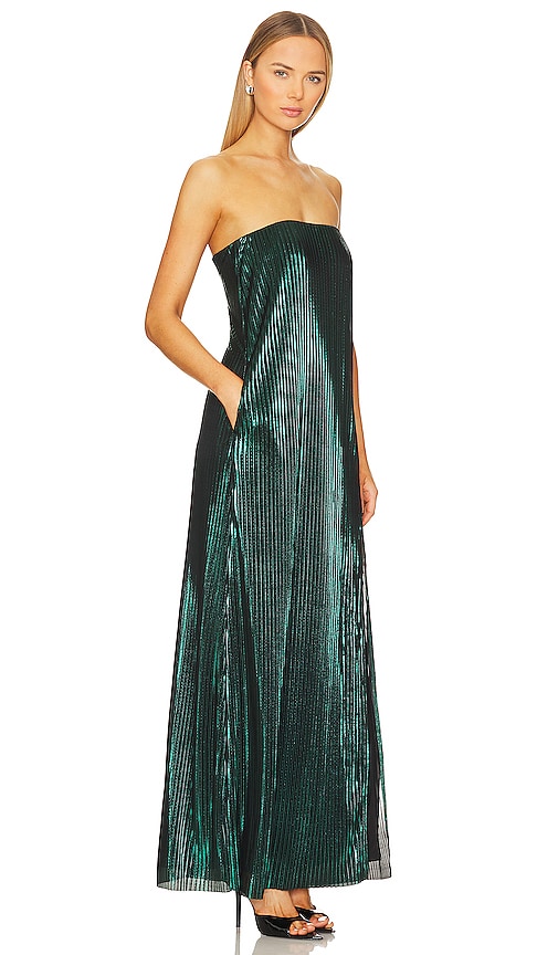 House Of Harlow 1960 Arely Maxi Dress In 鲜绿色