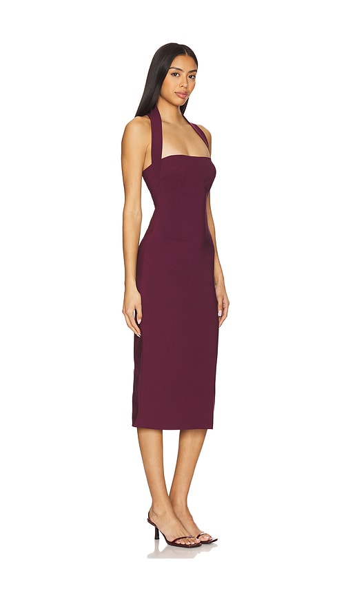 House Of Harlow 1960 X Revolve Melody Midi Dress In Burgundy