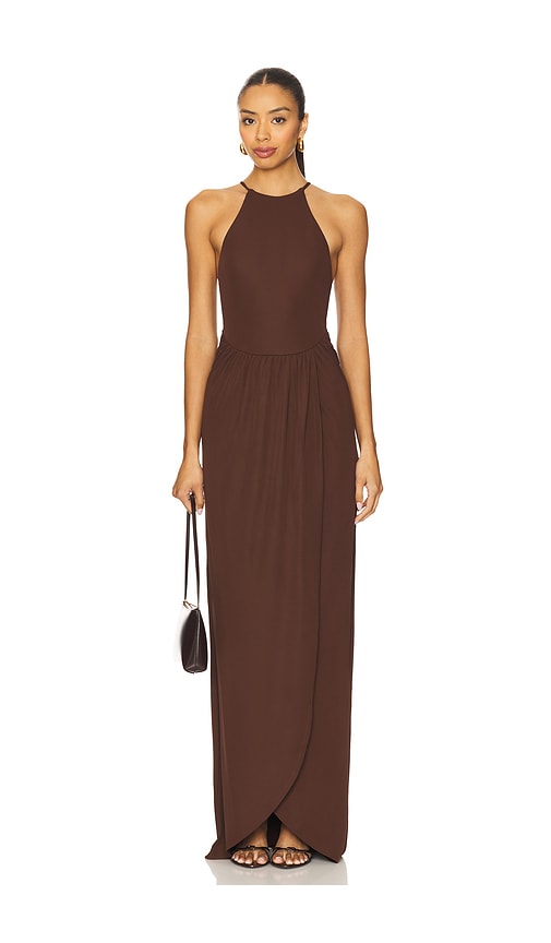 x REVOLVE Milo Gown in Chocolate. - size XS (also in L, M, S, XL, XXS)