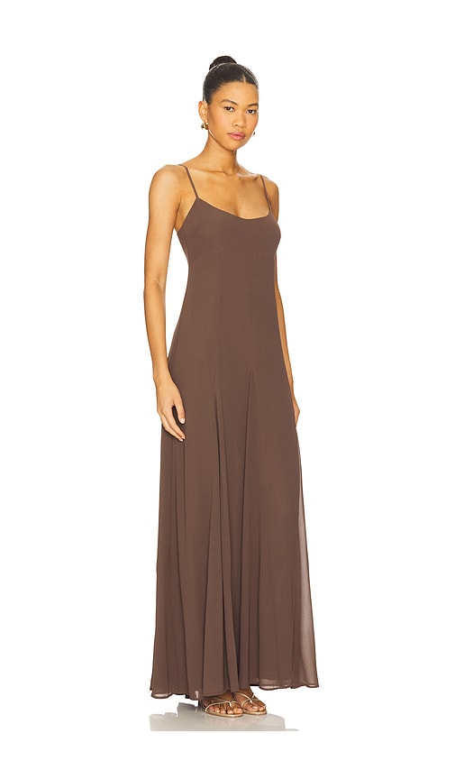 House Of Harlow 1960 X Revolve Joyce Maxi Dress In Brown