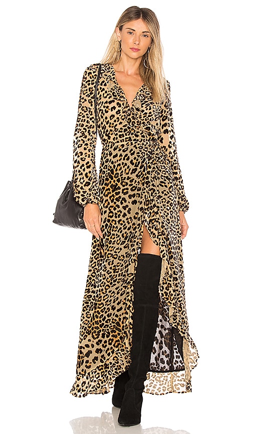 revolve leopard dress